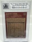 2000 Fleer Tradition David Cone Yankees Auto Card