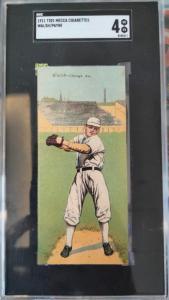 1911 T201 Mecca Cigarettes Ed Walsh Frederick Payne HOF