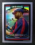 2006 Topps Chrome Black Refractor C.C. Sabathia #134