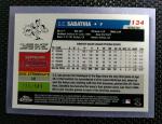 2006 Topps Chrome Black Refractor C.C. Sabathia #134