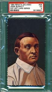 1984 Jesse Burkett HOF Art PSA 5 Card