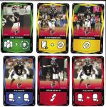 2025 Atlanta Falcons UNO Football Cards Set