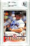 1994 Roger Clemens Signed Red Sox Card #201