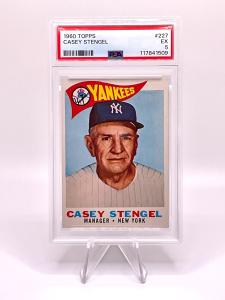 Casey Stengel 1960 Topps #237 Yankees Manager Card