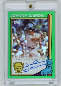 Johnny Damon 2024 Topps Archives Auto #90BLA-JD