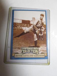 1995 Grover Cleveland Alexander Starting Lineup Card