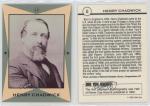 1990 Little Sun Henry Chadwick #2 HOF Card