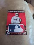 2010 Topps Rogers Hornsby MLB Logoman Card