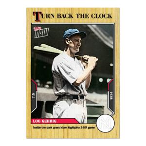 2021 Topps Now Turn Back The Clock Cards