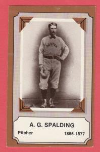 1975 Fleer A.G. Spalding Baseball Card #4