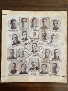 1906 New York Hilltoppers Willie Keeler Sports Card