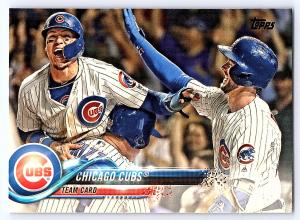 2018 Topps Series 2 Chicago Cubs Team Card