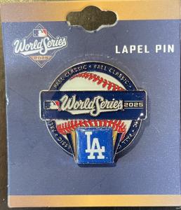 2025 Dodgers NLCS World Series Collectible Pin