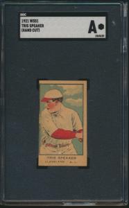 1921 W551 Tris Speaker Sports Card SGC Authentic