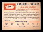 1960 Fleer John McGraw Baseball Card