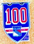 2025-26 NY Rangers 100th Anniversary Acrylic Pin