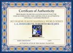 Dodgers vs Blue Jays World Series Program & Pin