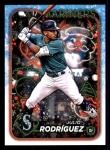 2024 Topps Holiday Julio Rodriguez Mariners Card