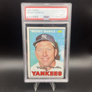 1967 Topps Mickey Mantle #150 PSA 3 Card