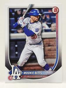2025 Bowman Mookie Betts #16 Dodgers Card