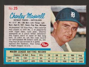 1962 Hand Cut POST Cereal Box - Choose Yours