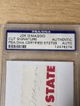 Joe Dimaggio Autographed Card with PSA Certificate