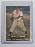 1957 Topps Whitey Ford Baseball Card