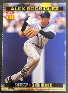 1999 Alex Rodriguez Baseball Card #802 Mariners