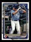2024 Bowman Jared Dickey Kansas City Royals Lot