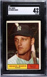 1961 Topps Roger Maris #2 Baseball Card