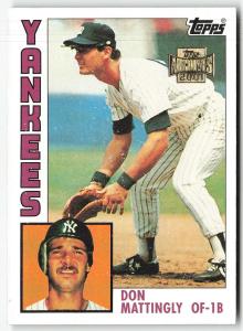 2001 Topps Archives Don Mattingly Baseball Card