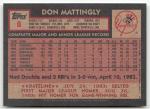 2001 Topps Archives Don Mattingly Baseball Card