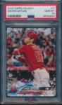 PSA 10 Shohei Ohtani 2018 Topps Holiday Rookie Card