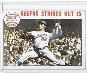 1964 Topps Sandy Koufax Baseball Card #136