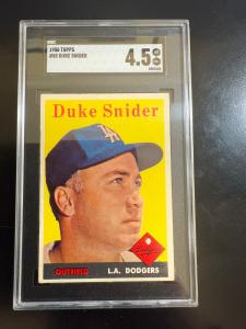 1958 Topps Duke Snider #88 Baseball Card
