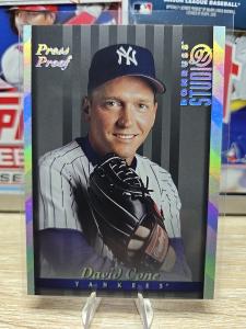 1997 Studio David Cone Silver Press Proof #25
