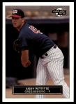 1992 Fleer Excel Andy Pettitte Rookie Card #214