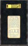 1911 T205 Joe Tinker Baseball Card SGC 2