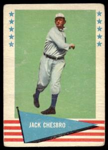 1961 Fleer Jack Chesbro Yankees Baseball Card #13