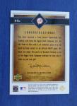Tony Lazzeri 2002 UD SP Game Used Bat Relic