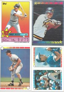 1989 Topps Baseball Sticker Variations - Your Choice!