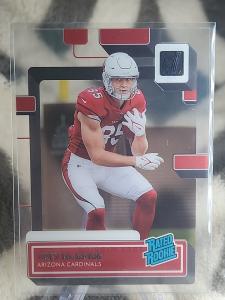 2022 Panini Clearly Donruss Trey McBride Rookie Card