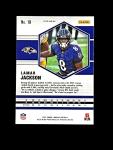 Lamar Jackson 2021 Mosaic Silver Disco Prizm Card