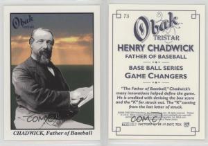2009 TRISTAR Obak Henry Chadwick #75 Card