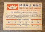 Grover Cleveland Alexander 1960 Fleer Baseball Card