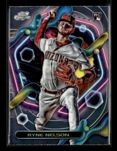 2023 Topps Cosmic Chrome Ryne Nelson Rookie Card