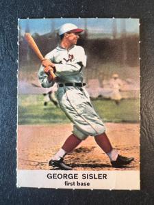 1961 Golden Press George Sisler #13 Card Deal