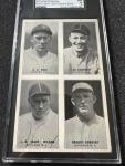 1929-30 Hack Wilson, Hornsby, Hartnett Sports Card Set