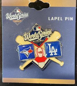 2025 Dodgers vs Blue Jays World Series Pin