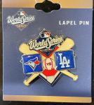 2025 Dodgers vs Blue Jays World Series Pin